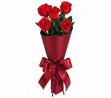 Букет 5 Красных роз Эдлесс Лав в Посёлок Раменской Агрохимстанции