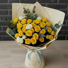 Букет цветов из:  Розы в Посёлок Раменской Агрохимстанции