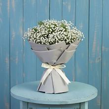 Букет цветов из:  Гипсофила в Посёлок Раменской Агрохимстанции