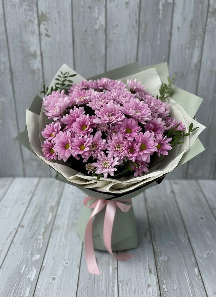 Букет цветов из: Хризантемы в Посёлок Раменской Агрохимстанции