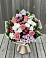 Букет цветов из: Альстромерии, Гвоздики, Розы и Хризантемы в Посёлок Раменской Агрохимстанции