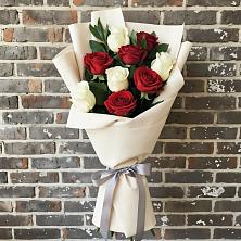 Букет цветов из:  Розы в Посёлок Раменской Агрохимстанции