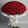 Букет 101 Красная роза Блэк Мэджик в Посёлок Раменской Агрохимстанции