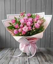 Букет Розовый кустик в Посёлок Раменской Агрохимстанции