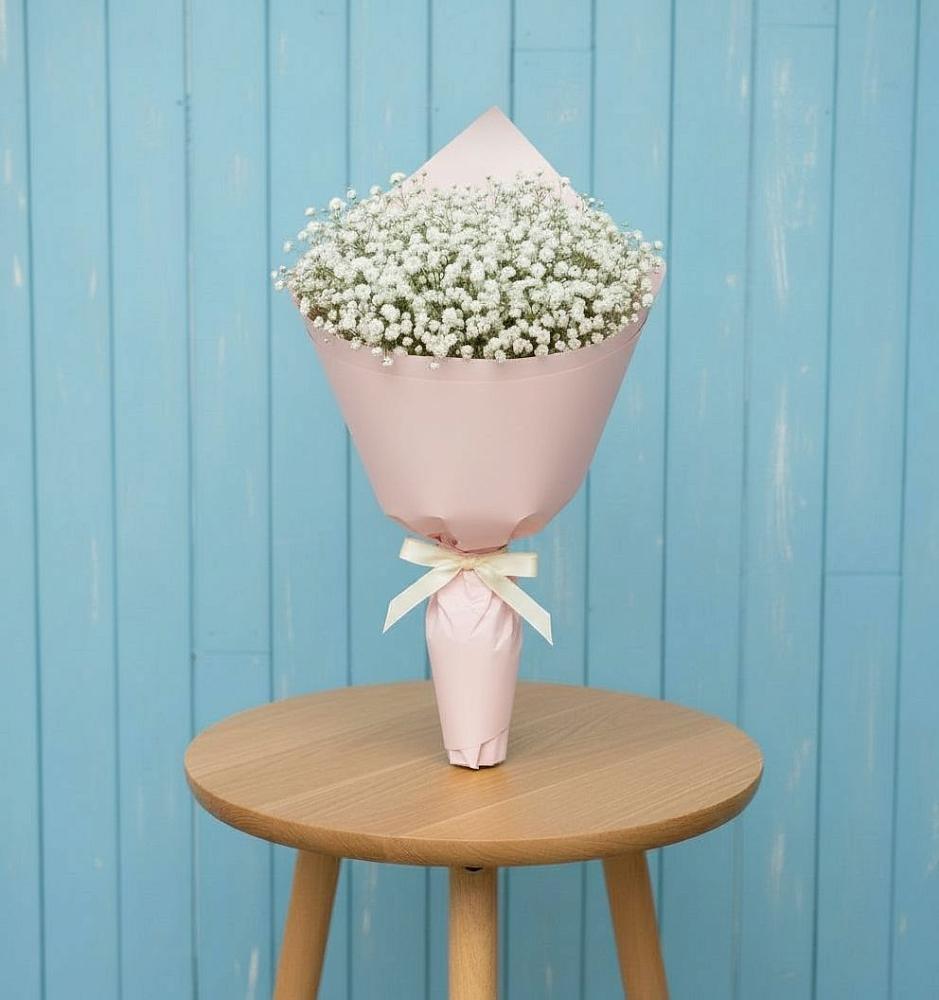 Букет цветов из: Гипсофила в Посёлок Раменской Агрохимстанции