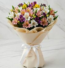 Букет цветов из:  Альстромерии #REPLACE_PRED# Посёлок Раменской Агрохимстанции