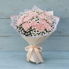Букет цветов из:  Гвоздики #REPLACE_PRED# Посёлок Раменской Агрохимстанции