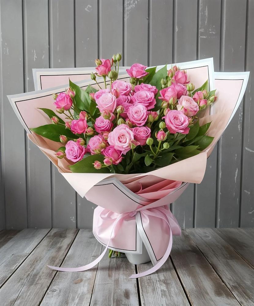 Букет Розовый кустик в Посёлок Раменской Агрохимстанции