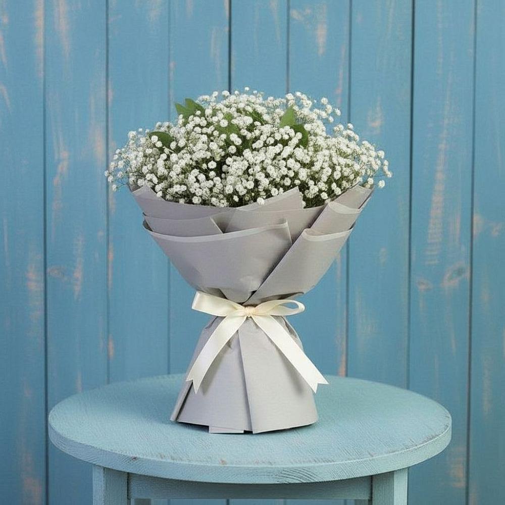 Букет цветов из: Гипсофила в Посёлок Раменской Агрохимстанции