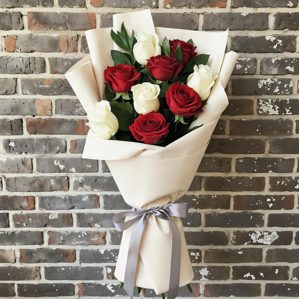 Букет цветов из: Розы в Посёлок Раменской Агрохимстанции