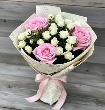 Букет цветов из:  Розы в Посёлок Раменской Агрохимстанции