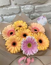 Букет цветов из:  Герберы #REPLACE_PRED# Посёлок Раменской Агрохимстанции