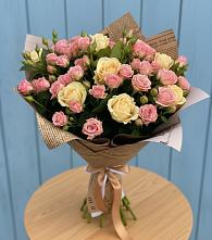 Букет цветов из:  Розы в Посёлок Раменской Агрохимстанции