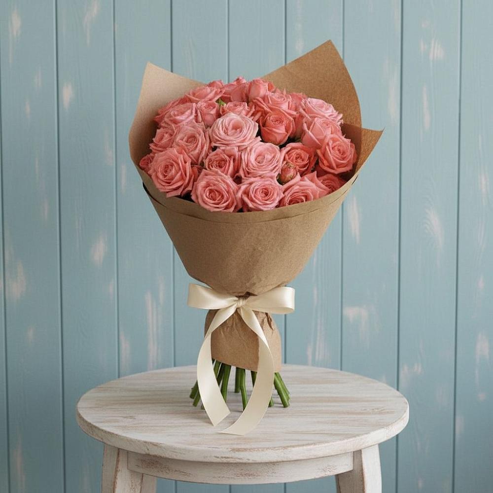 Букет цветов из: Розы в Посёлок Раменской Агрохимстанции