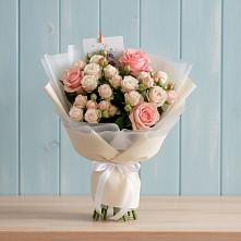 Букет цветов из:  Розы в Посёлок Раменской Агрохимстанции