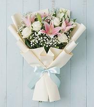 Букет цветов из:  Лилии в Посёлок Раменской Агрохимстанции