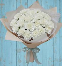 Букет цветов из:  Гвоздики в Посёлок Раменской Агрохимстанции