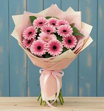 Букет цветов из:  Герберы в Посёлок Раменской Агрохимстанции